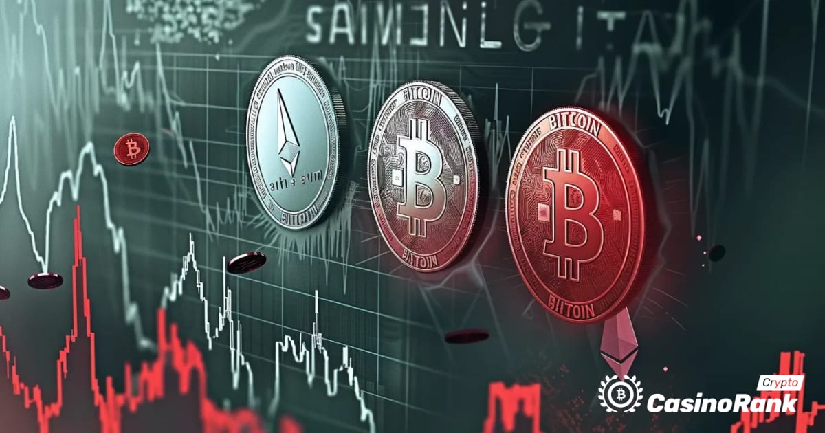 CaÃ­da del mercado de criptomonedas: Caen los precios de Bitcoin, Ethereum y XRP